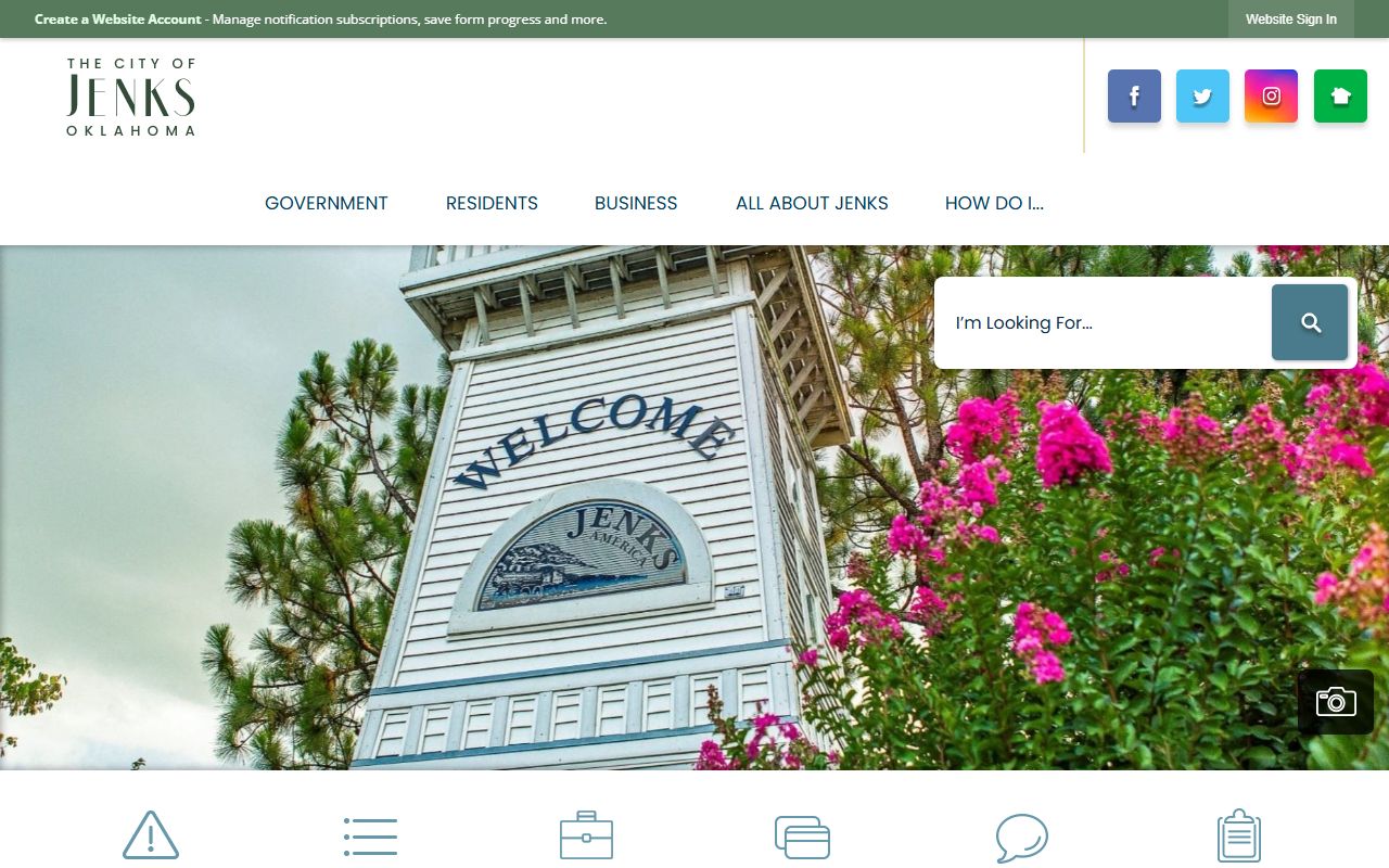 Jenks death records city portal