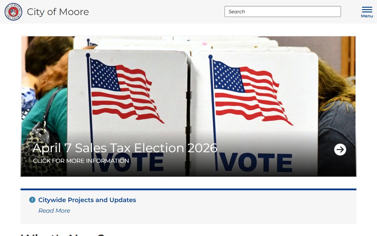 Moore city portal for death records resources