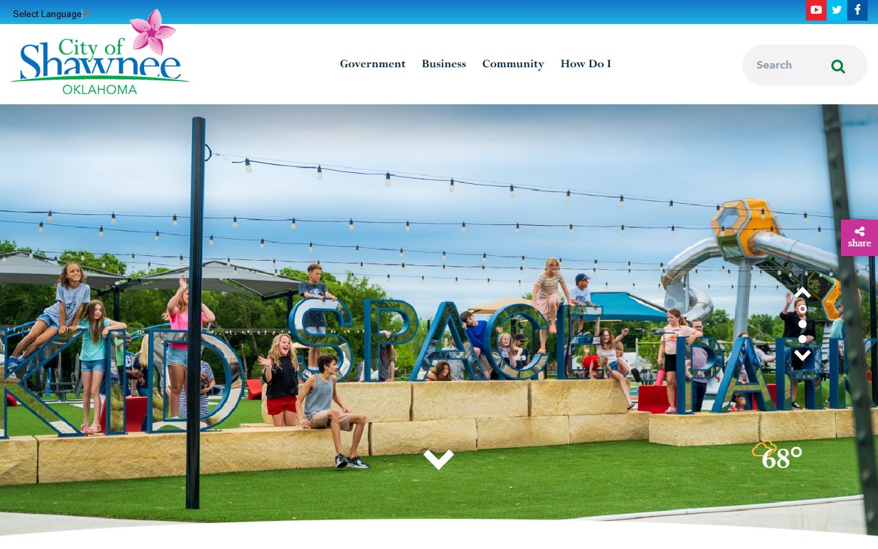 Shawnee city portal for death records information