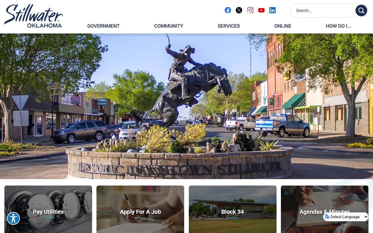 Stillwater city clerk page death records resources