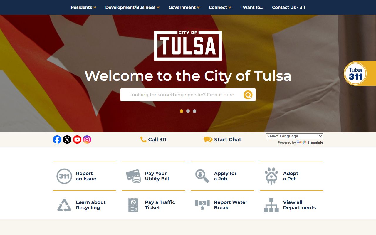 Tulsa city portal death records information