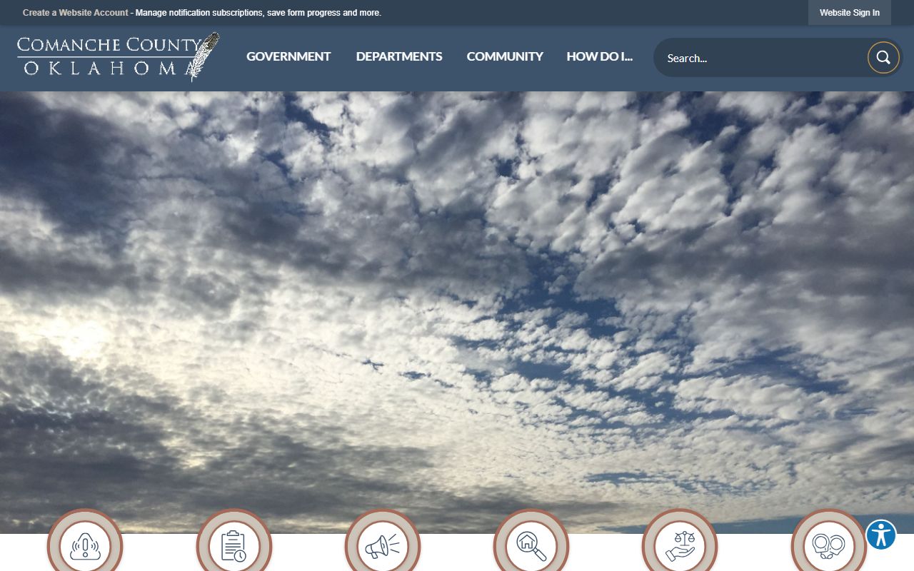 Comanche County death records government portal