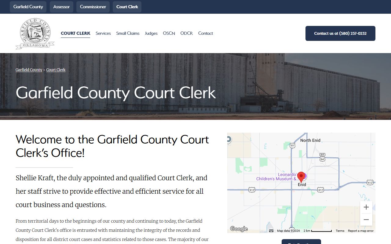 Garfield County Court Clerk death records and probate search