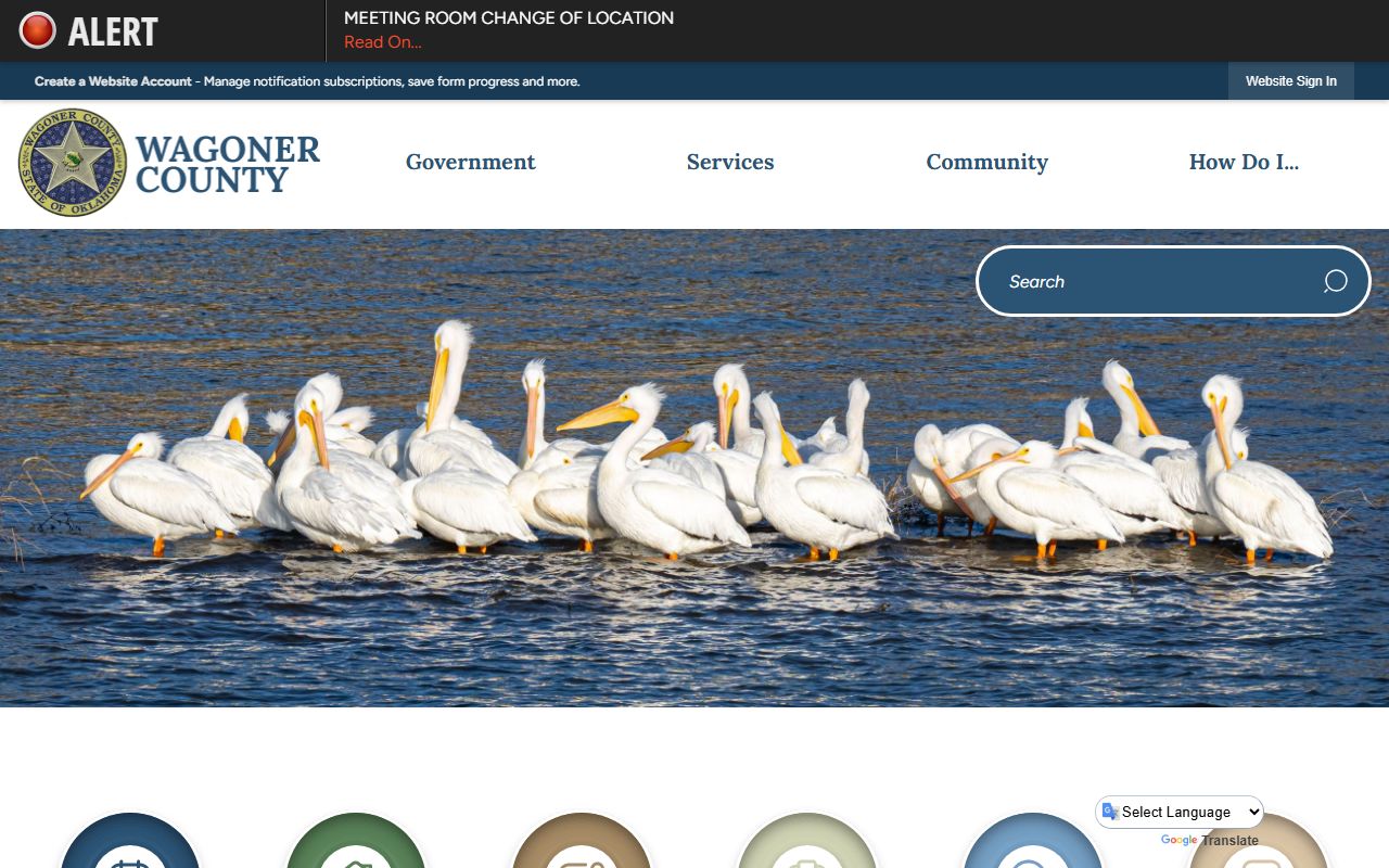 Wagoner County government portal